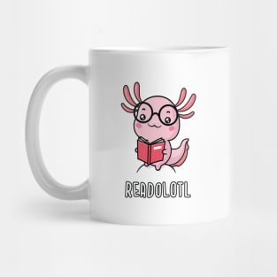 Readolotl - Funny Reading Axolotl Mug